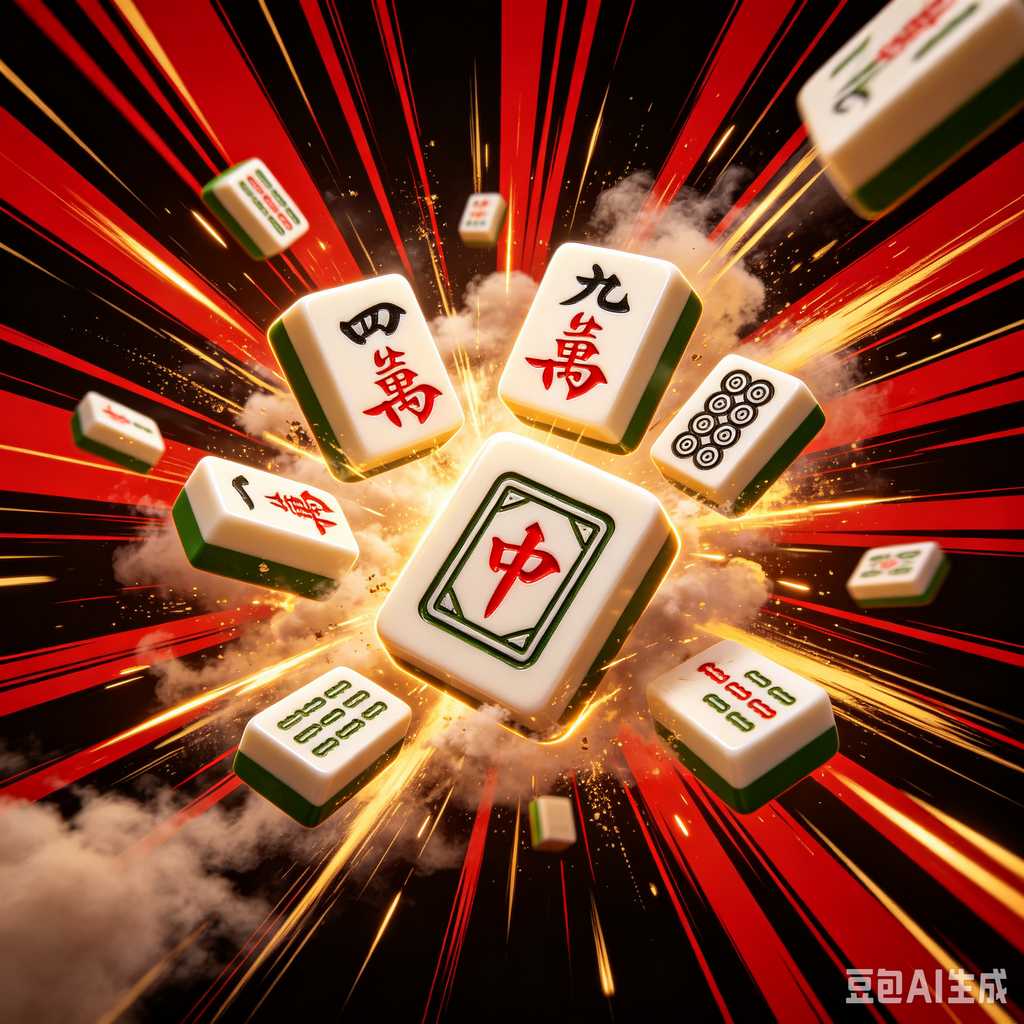 logo engrave mahjong tiles