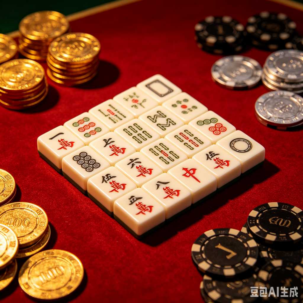 stable print mahjong set