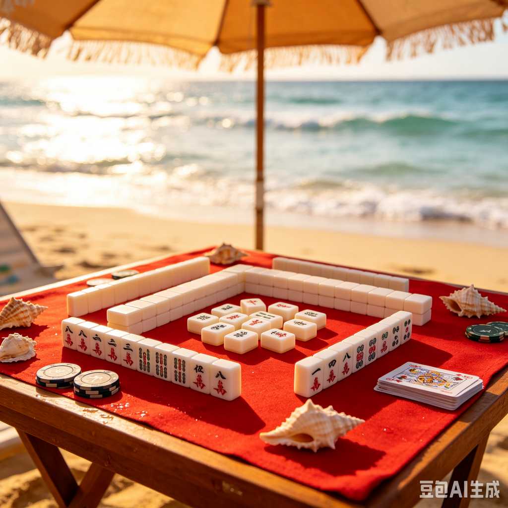 picnic mahjong set portable
